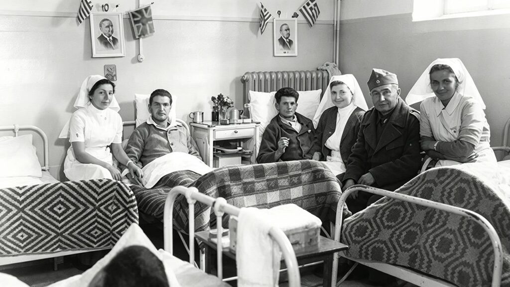 Ερυθροσταυρίτισσες ηρωίδες νοσηλεύτριες του Β’ Παγκοσμίου Πολέμου