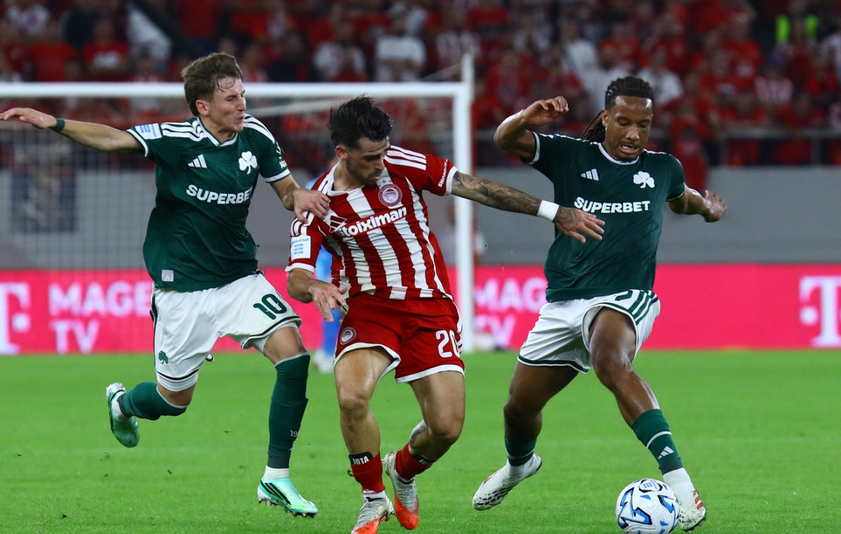Ολυμπιακός – Παναθηναϊκός: 1-0 στο 34′ ο Ρέτσος
