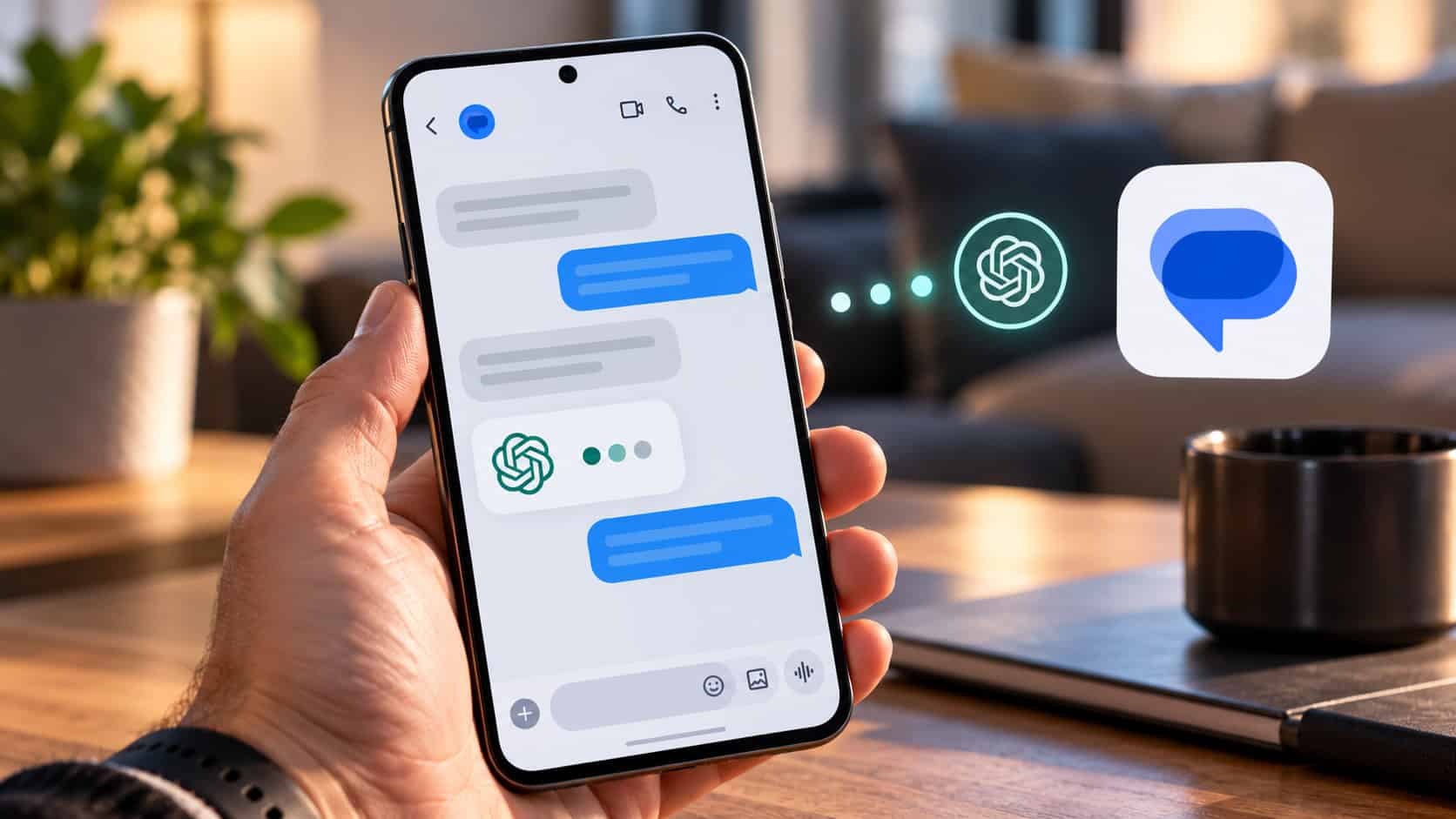 Το ChatGPT μπαίνει στο Google Messages: Τα Dots σού στέλνουν μήνυμα πρώτα