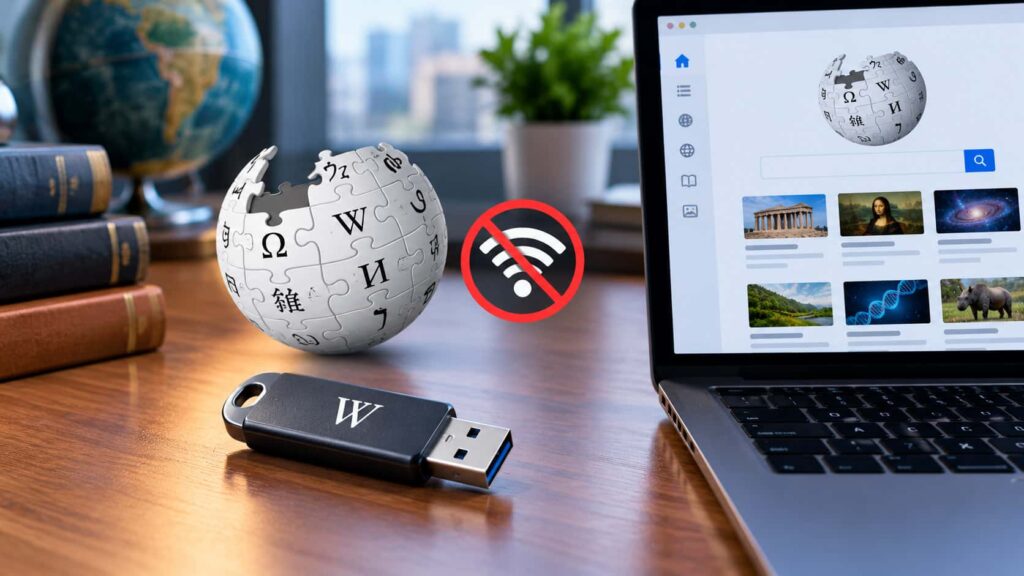 Ολόκληρη η Wikipedia σε στικάκι USB, χωρίς internet: Πώς γίνεται