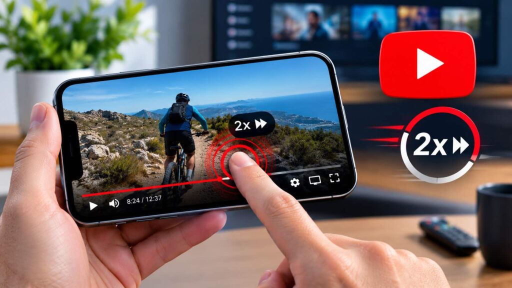 Ήξερες ότι το YouTube έχει 2x με ένα πάτημα, χωρίς μενού;