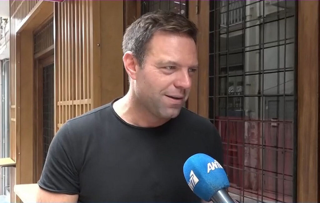 Κασσελάκης για Ξαρχάκο: «Τον σέβομαι πάρα πολύ, με έχει αγκαλιάσει πριν τρία χρόνια στο Ηρώδειο που τον γνώρισα»