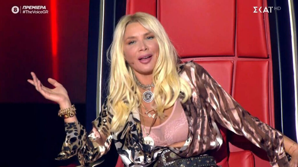 Πάολα: Η πρώτη εμφάνιση ως coach στο «The Voice»