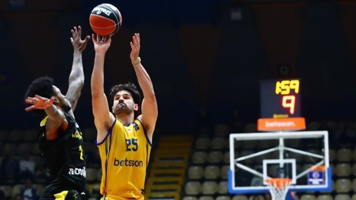 Basketball Champions League: Πέρασε και από την Ισπανία το Περιστέρι, 80-72 τη Μούρθια – Highlights